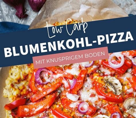 Blumenkohl-Pizza Zubereitung