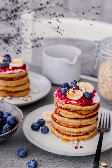 Gesunde Toppings Für Ihre Haferflocken-Pancakes Genießen