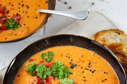 Linsensuppe mit Kokosmilch Zubereitung