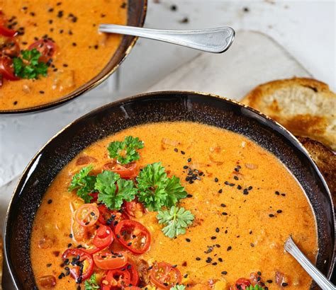 Linsensuppe mit Kokosmilch Zubereitung