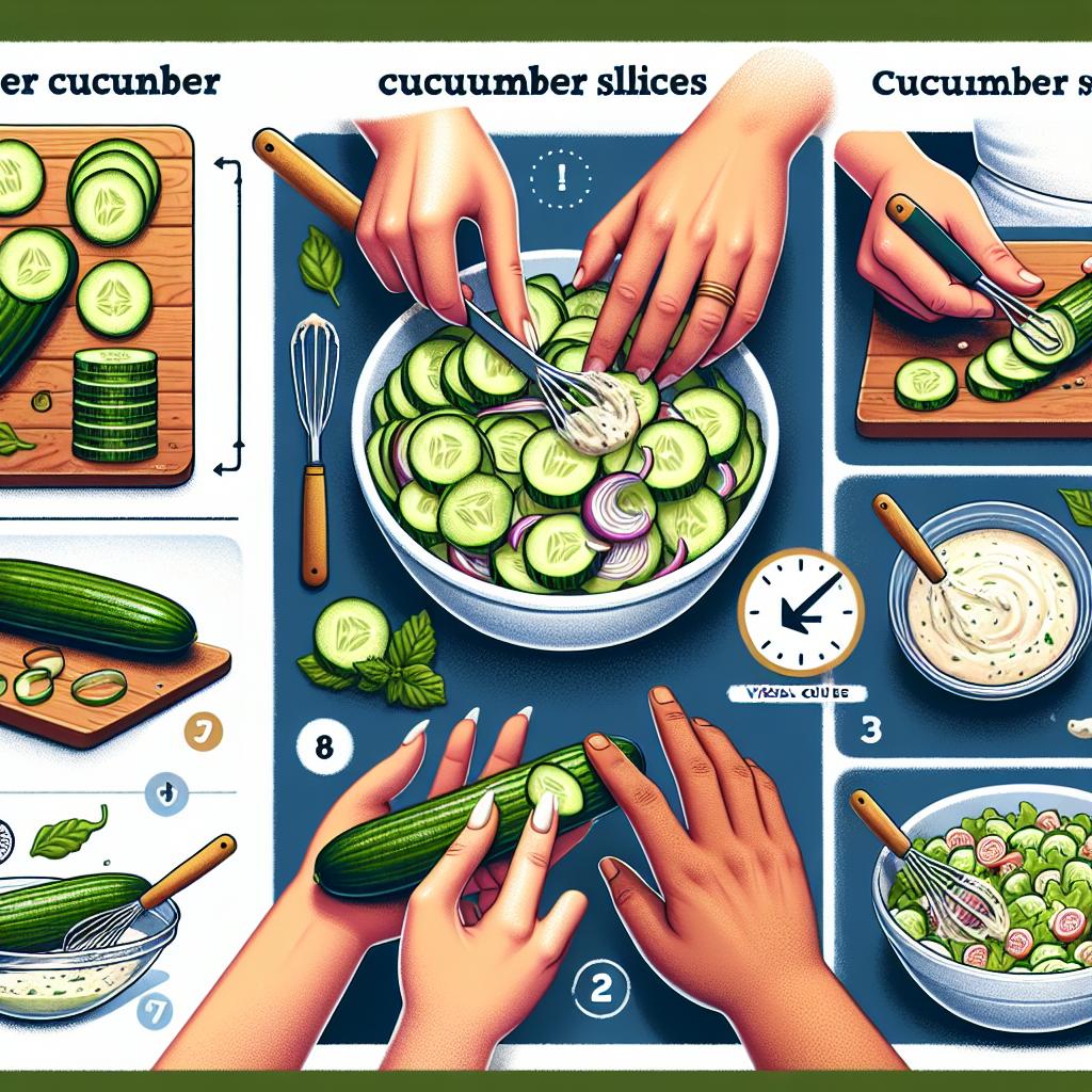 Tipps Für Die Perfekte Konsistenz Des Gurkensalats