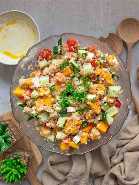 Variationen Und Ergänzungen Für Quinoa-Salat Mit Feta